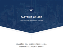 Tablet Screenshot of carteiraonline.com.br